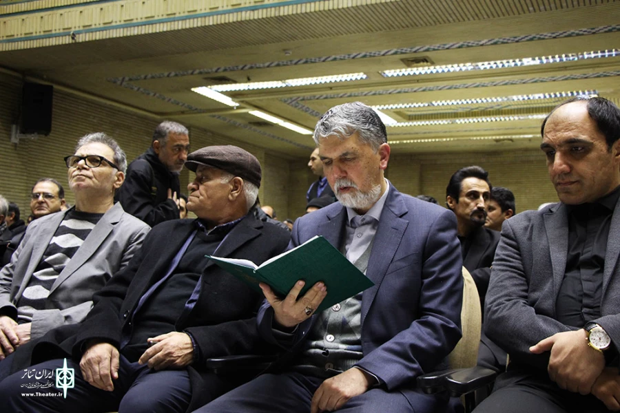 مراسم یادبود حسین محب اهری