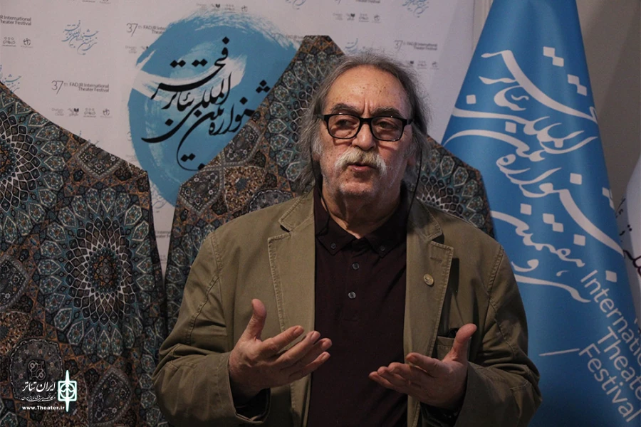 مراسم رونمایی از پوستر جشنواره تئاتر فجر