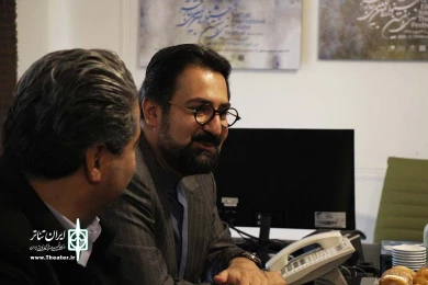 بازدید معاون هنری وزارت ارشاد از دبیرخانه تئاتر فجر