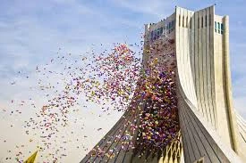 On Feb.11

Azadi Tower is closed