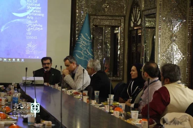 افتتاحیه نخستین پشخوان ملی هنر های اجرایی ایران