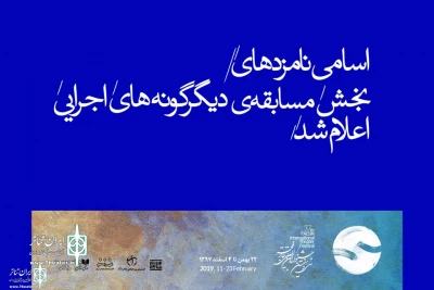 The 37th Fadjr Int. Theater Festival

Nominations of “Other Performances” announced