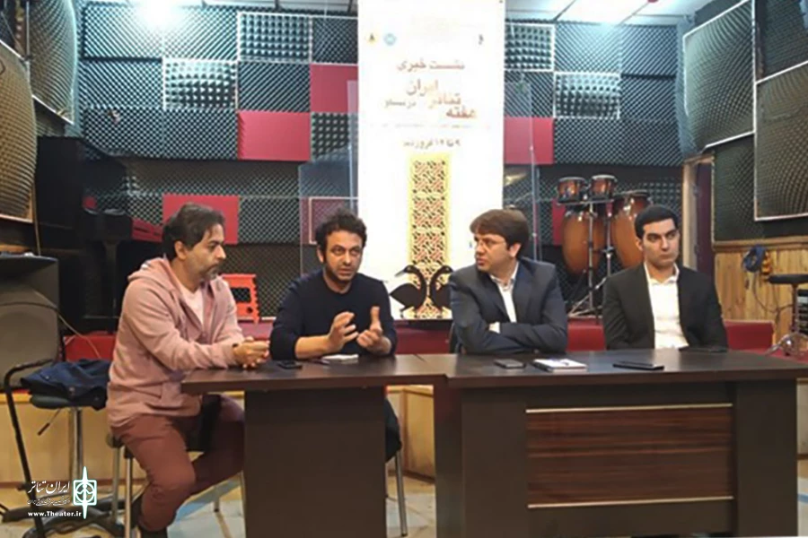 یادمان مرشد ولی  الله ترابی و سعدی افشار در هفته تئاتر ایران در روسیه 3