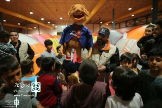 Shahram karami :deploying Theater groups to the flood-hit areas to empathize with people