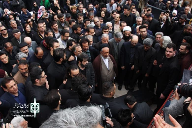 مراسم تشیع جمشید مشایخی