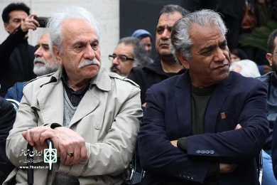 مراسم تشیع جمشید مشایخی