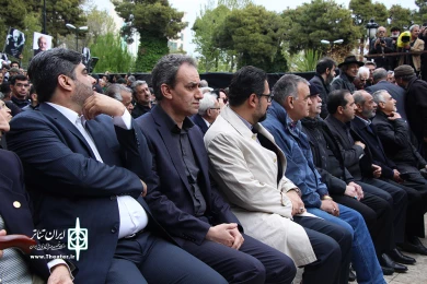 مراسم تشیع جمشید مشایخی