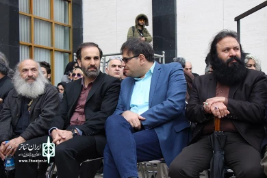 مراسم تشیع جمشید مشایخی