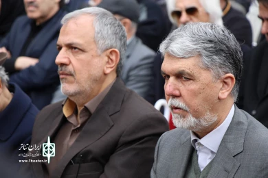 مراسم تشیع جمشید مشایخی