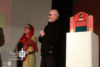 During Celebration of Theater Week

puppeteer’s Society of Iran unveiled The "Behrouz Gharibpour" Award