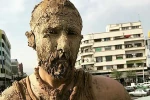 پرفورمنس بداهه سیل انسانی «گِـل رو»  به شیراز رسید 3