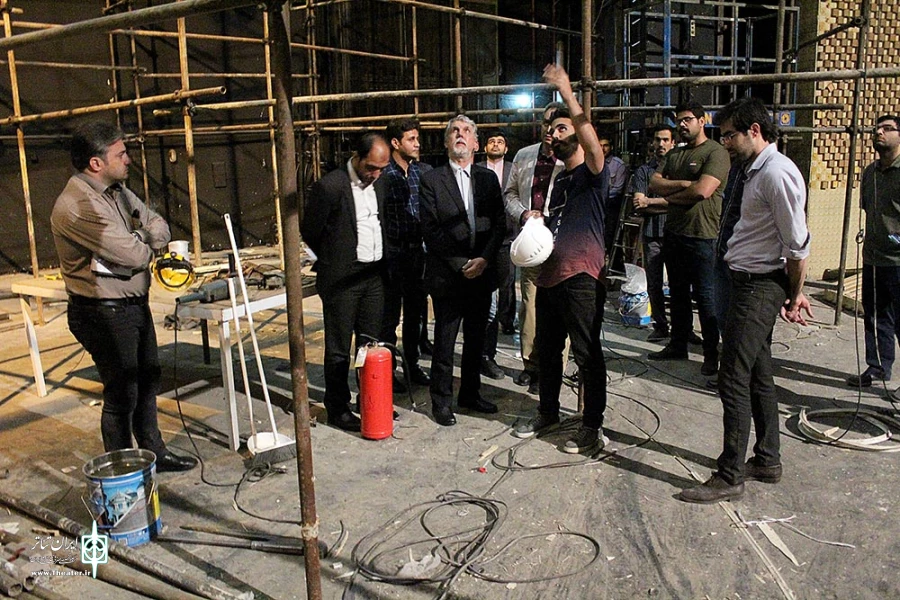وزیر فرهنگ و ارشاد اسلامی در مجموعه تئاتر شهر