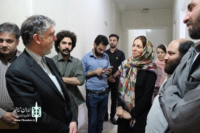 وزیر فرهنگ و ارشاد اسلامی در مجموعه تئاتر شهر