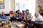 ارزیابی مقالات سمینار جشنواره آیینی و سنتی در دیدار با جلال ستاری 2
