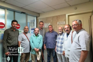 Director General of Performing Arts  Center visited the oldest Iranian  Morshed(master)