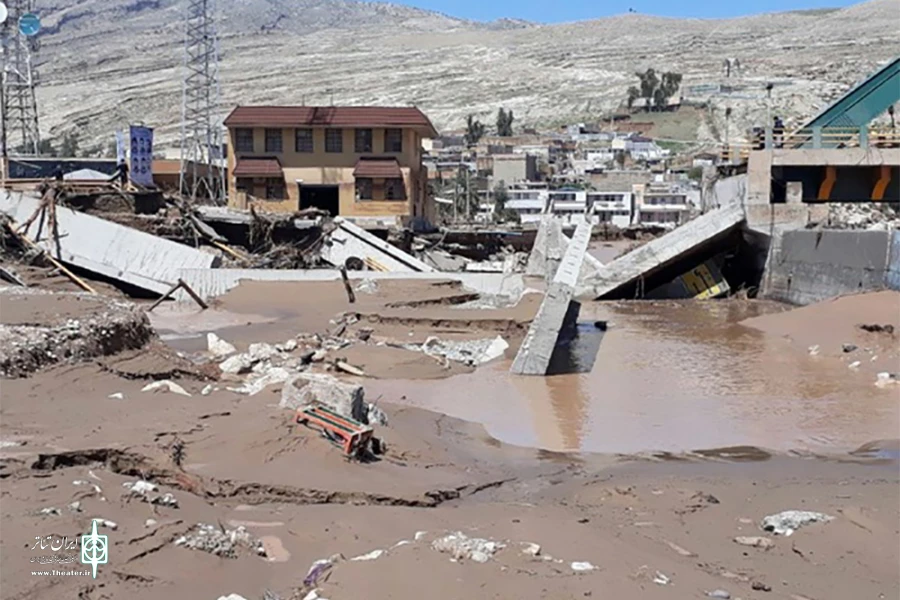نمایشنامه خوانی برای سیل زدگان معمولان تا اجرای گالیله به یاد حمید سمندریان 2