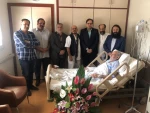 حمید نیلی به ملاقات مرشد سیدمصطفی سعیدی رفت 2