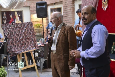 مراسم رونمایی از پوستر نوزدهمین جشنواره نمایش‌های آیینی و سنتی