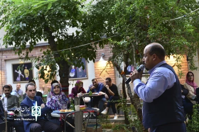 مراسم رونمایی از پوستر نوزدهمین جشنواره نمایش‌های آیینی و سنتی