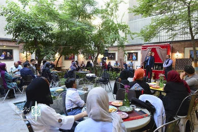 مراسم رونمایی از پوستر نوزدهمین جشنواره نمایش‌های آیینی و سنتی