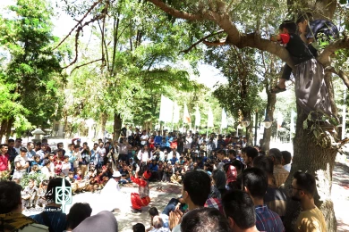 روز اول از جشنواره تئاتر خیابانی مریوان