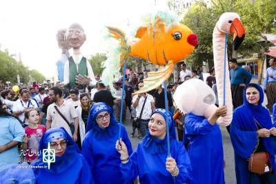کارناوال شاد پیمایی تئاتر خیابانی مریوان