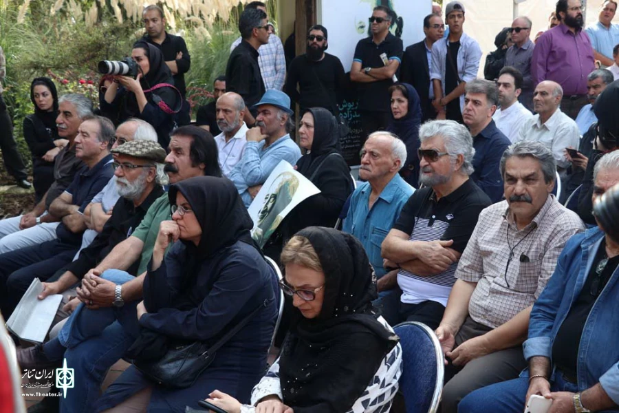 مراسم تشییع پیکر زنده یاد داریوش اسدزاده