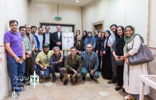 Attended by MPs, artists and theater directors

The performance of "The Vessel" began in the Chaharsoo Theater hall