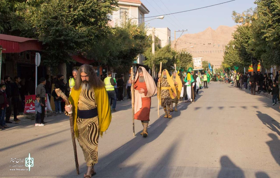 حرکت نمادین ورود کاروان امام حسین(ع) به کربلا همزمان با دوم محرم الحرام  2