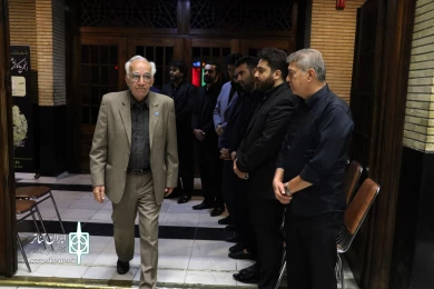 مجلس ترحیم زنده یاد داریوش اسد زاده