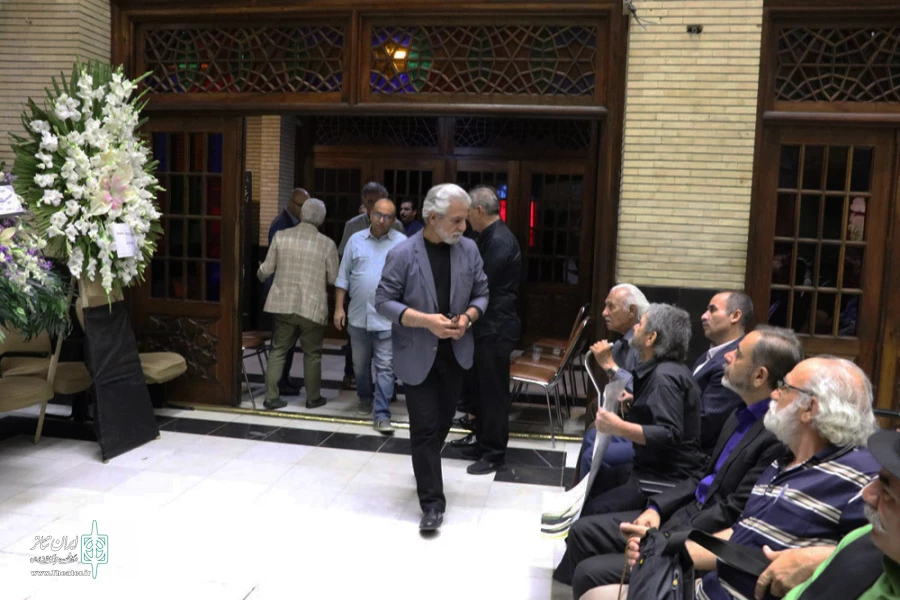 مجلس ترحیم زنده یاد داریوش اسد زاده