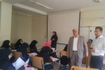 سرپرست دفتر آموزش و توسعه فعالیت های هنری از روند برگزاری آزمون  ها بازدید کرد 2