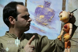 An artist from Ilam at the 24th Bursa International Theater Festival for Children and Youth