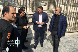 The CEO of the Rudaki Foundation visited Azadi Tower