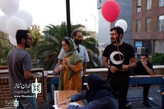 Soheila Golestani's collaboration with Theatrical Project "Halle.Hin.Han.Hela"