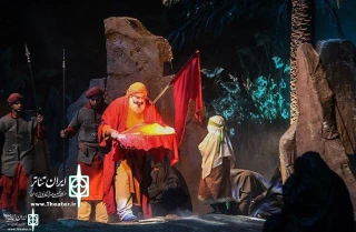 Opening of a great ritual show

The show "Lonelier than Christ" to Stage
