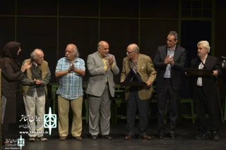 On Fifty-Fourth Establishment anniversary of Sangelaj Theater

The first Sangelaj Theater Badge was presented to EnayatBakhshi and Akbar Zanjanpour