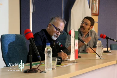 نشست رسانه‌ای جشنواره ملی  تئاتر فتح خرمشهر