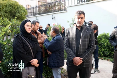 تشییع پیکر ابراهیم آبادی