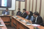 مراسم رو نمایی از پوستر دهمین جشنواره تئاتر استانی فجر در جیرفت برگزار شد. 5