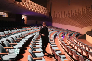 مراسم بازگشایی سالن اصلی تئاتر شهر