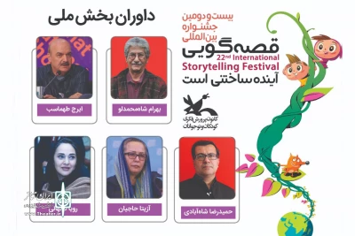 با حضور شاه محمدلو، طهماسب، شاه آبادی، نونهالی و حاجیان

داوران بخش ملی جشنواره قصه‌گویی معرفی شدند