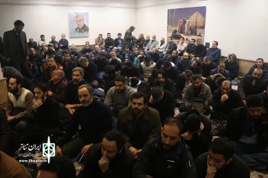 آیین تجدید عهد هنرمندان با شهید قاسم سلیمانی