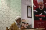 آیین تجدید عهد هنرمندان با شهید قاسم سلیمانی