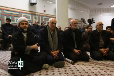 آیین تجدید عهد هنرمندان با شهید قاسم سلیمانی