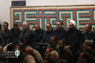آیین تجدید عهد هنرمندان با شهید قاسم سلیمانی