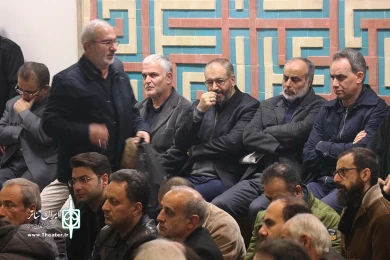آیین تجدید عهد هنرمندان با شهید قاسم سلیمانی