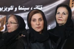 مراسم تشییع شهلا ریاحی