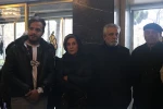 مراسم تشییع شهلا ریاحی