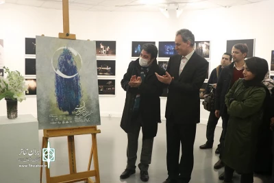 مراسم رونمایی پوستر سی‌وهشتمین جشنواره تئاتر